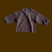 韓国子供服 / PEPPER / 26Autumn / みかんカラー ハイネックTシャツ / 秋服 *XS~XL *