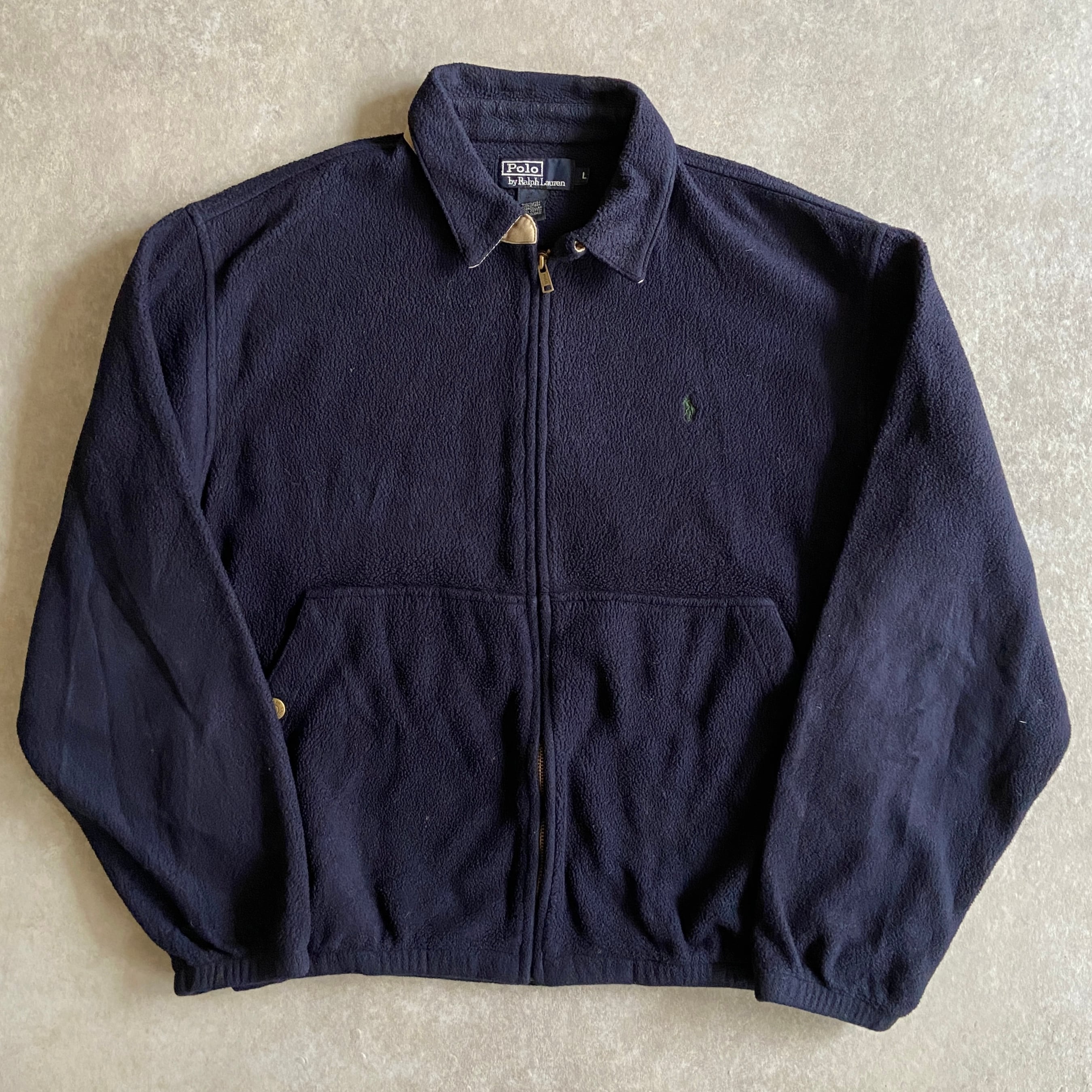 1990s Polo Ralph Lauren Fleece Jacket L H891