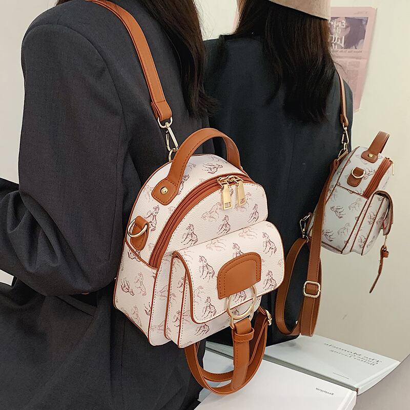 センススモールバッグメス2020人気の新しいトレンディなファッションワンショルダーメッセンジャーバッグネットセレブオーシャンミニバックパック Tiancai_Wing_Bag28136212366