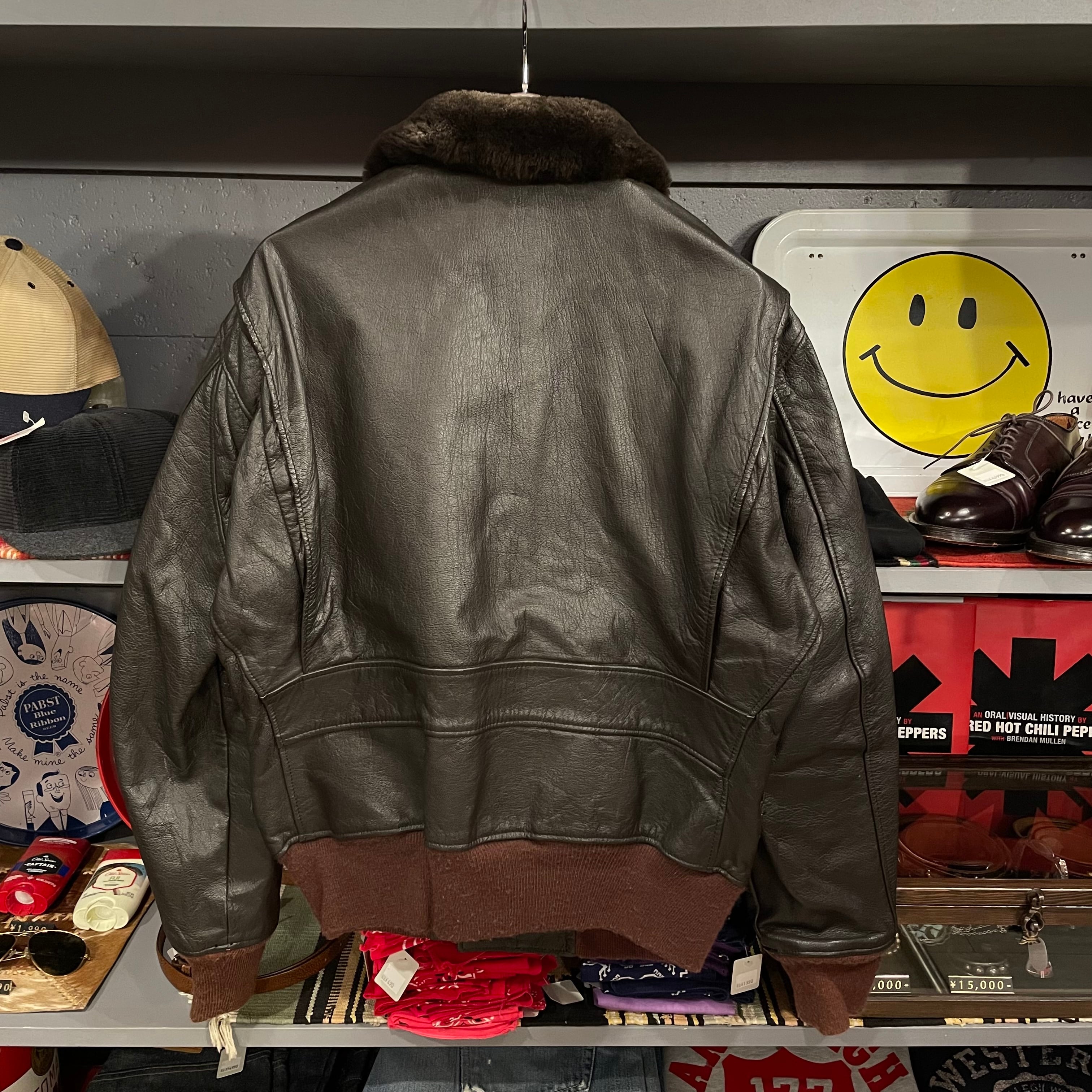 80s Eddie Bauer G1 Type Leather Jacket | VOSTOK 80s Eddie Bauer G1 Type Leather Jacket | VOSTOK
