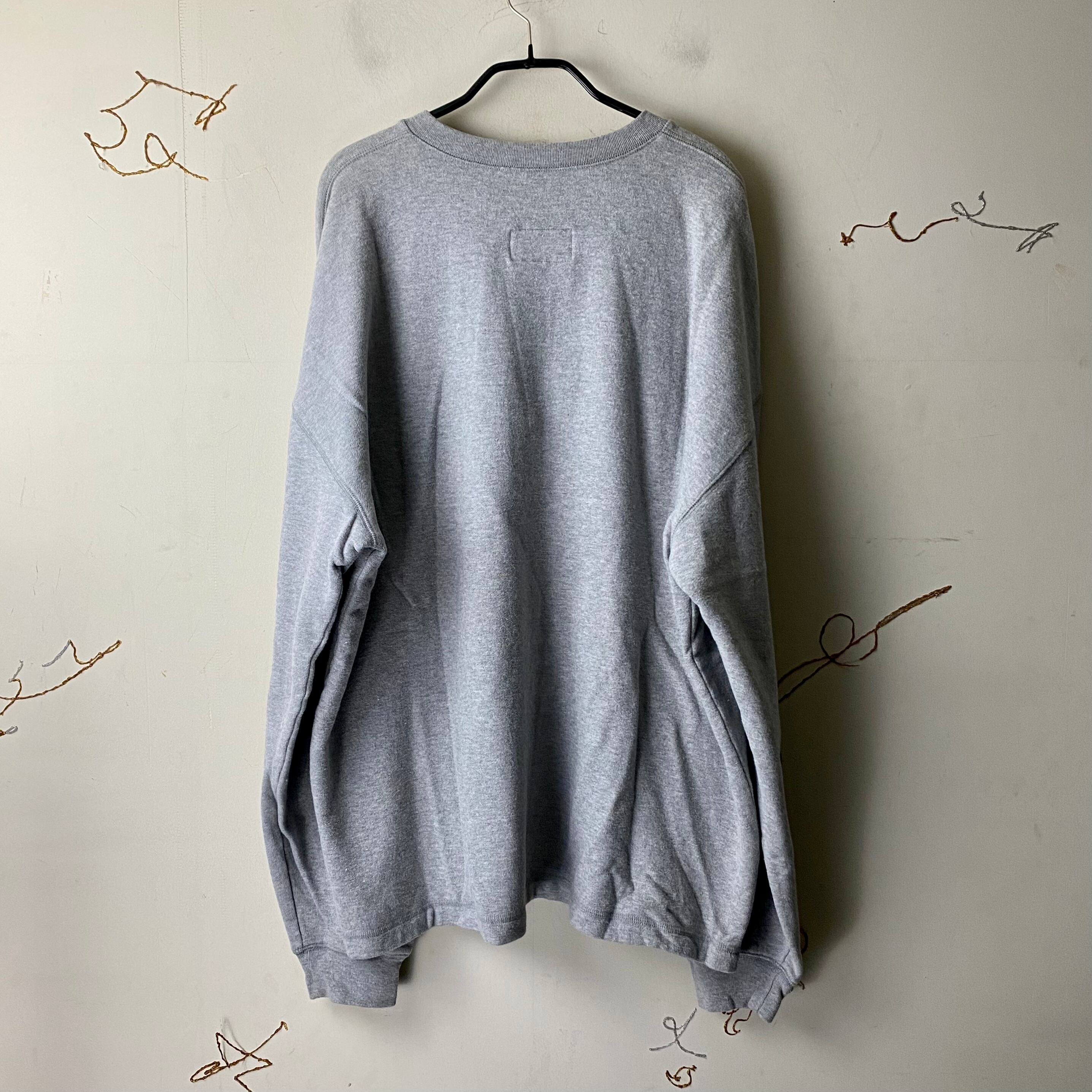 ARMANI JEANS oversized henry neck sweat pullover | NOIR ONLINE