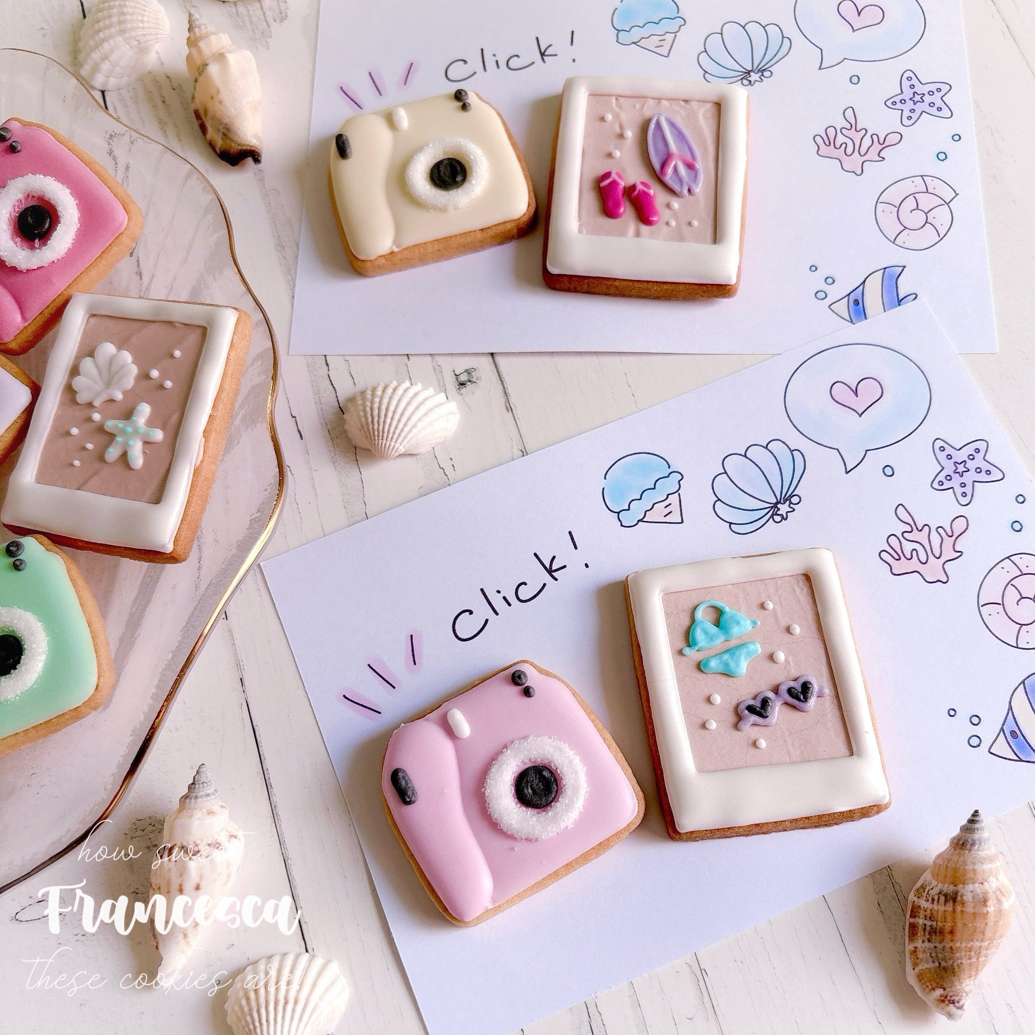 雪の結晶のアイシングクッキー | Francesca von Sweets