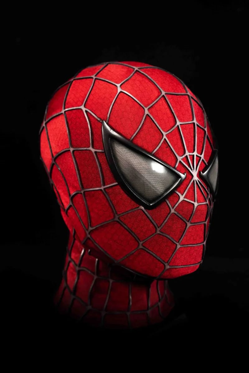 スパイダーマン】新品 トビーマグワイア レッド シェルマスク