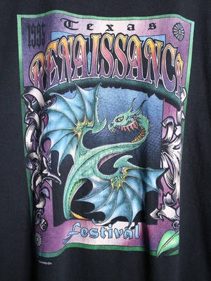 Texas Renaissance Festival JERZEES body XXX over silhouette tee