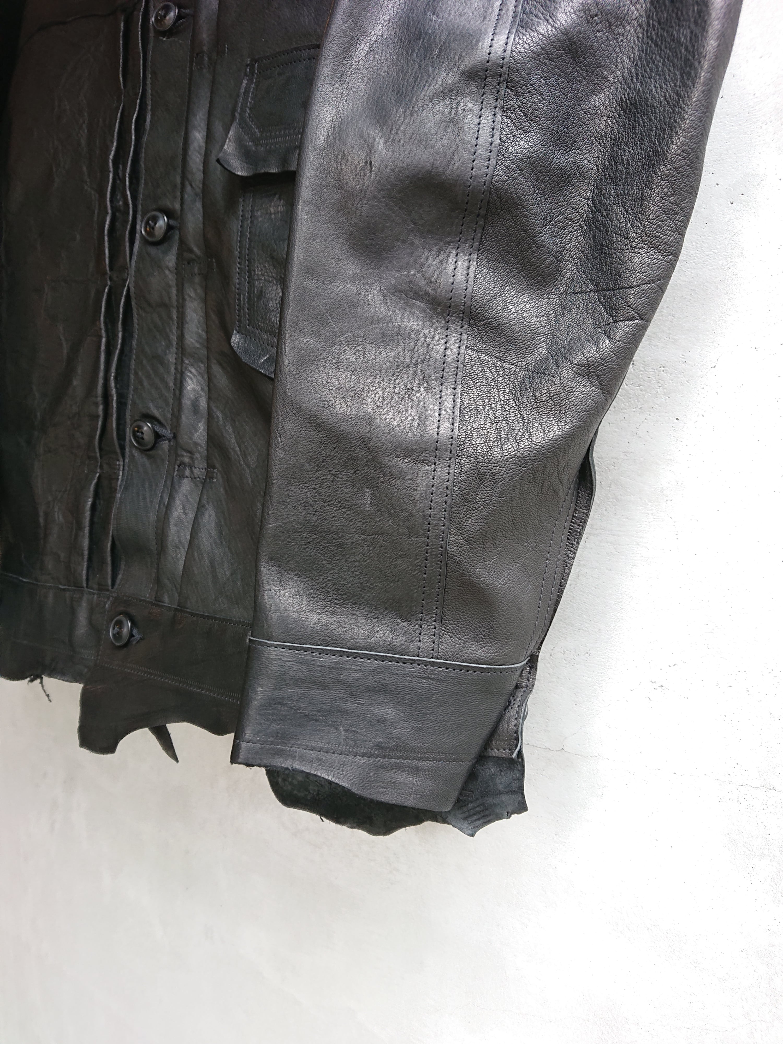 GOODKARMA DEVELOPMENT DAVE サイズL GOOD KARMA DEVELOPMENT レザージャケット DAVE