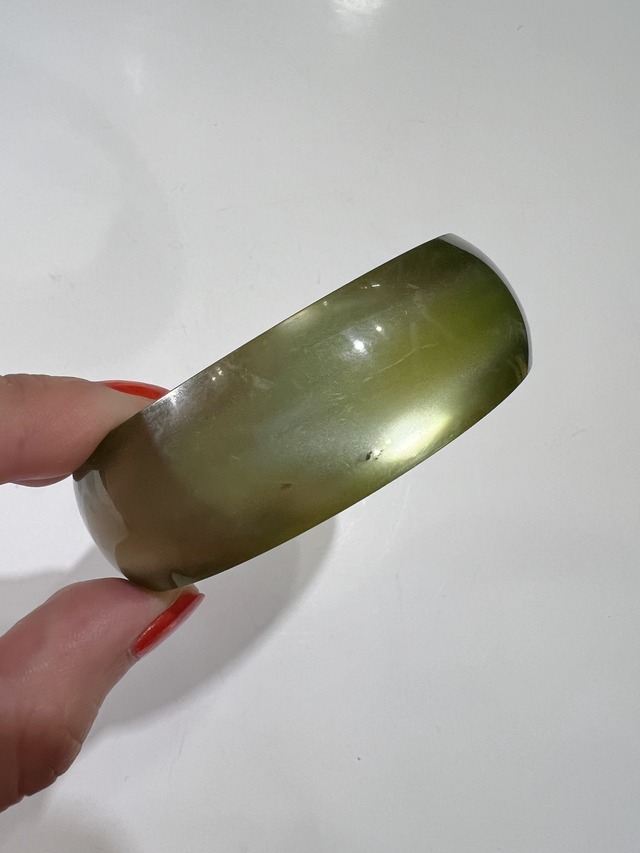 Vintage Olive green bangle