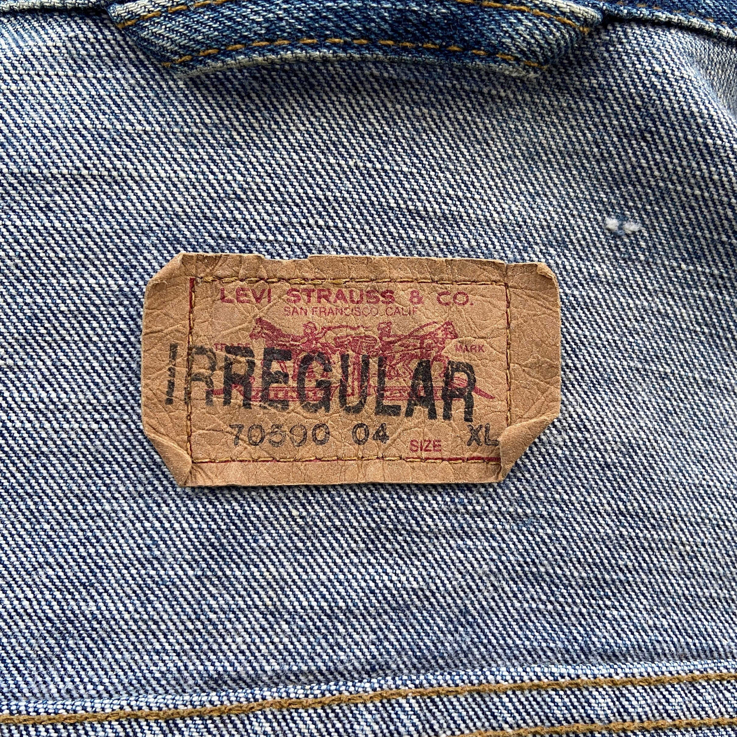 90年代 イタリア製 Levi's ユーロリーバイス 70500 デニム 90年代 イタリア製 Levi's ユーロリーバイス 70500 デニム