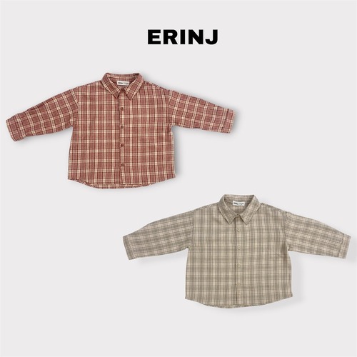 ERIN J［取寄］check shirt 26autumn
