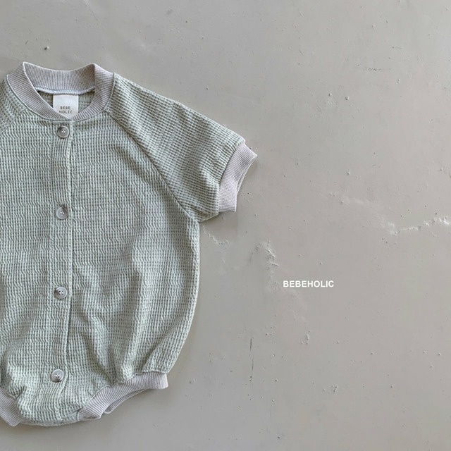 [bebeholic] waffle rompers