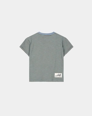 【26SS】ADSB Andersson Bell アンダーソンベル / ストライプTシャツ 半袖 / HEART MESSAGE STRIPE T-SHIRT