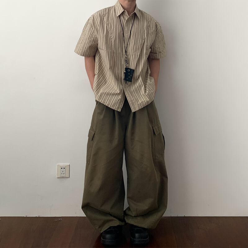 Daily 1全3色カジュアル半袖シャツ