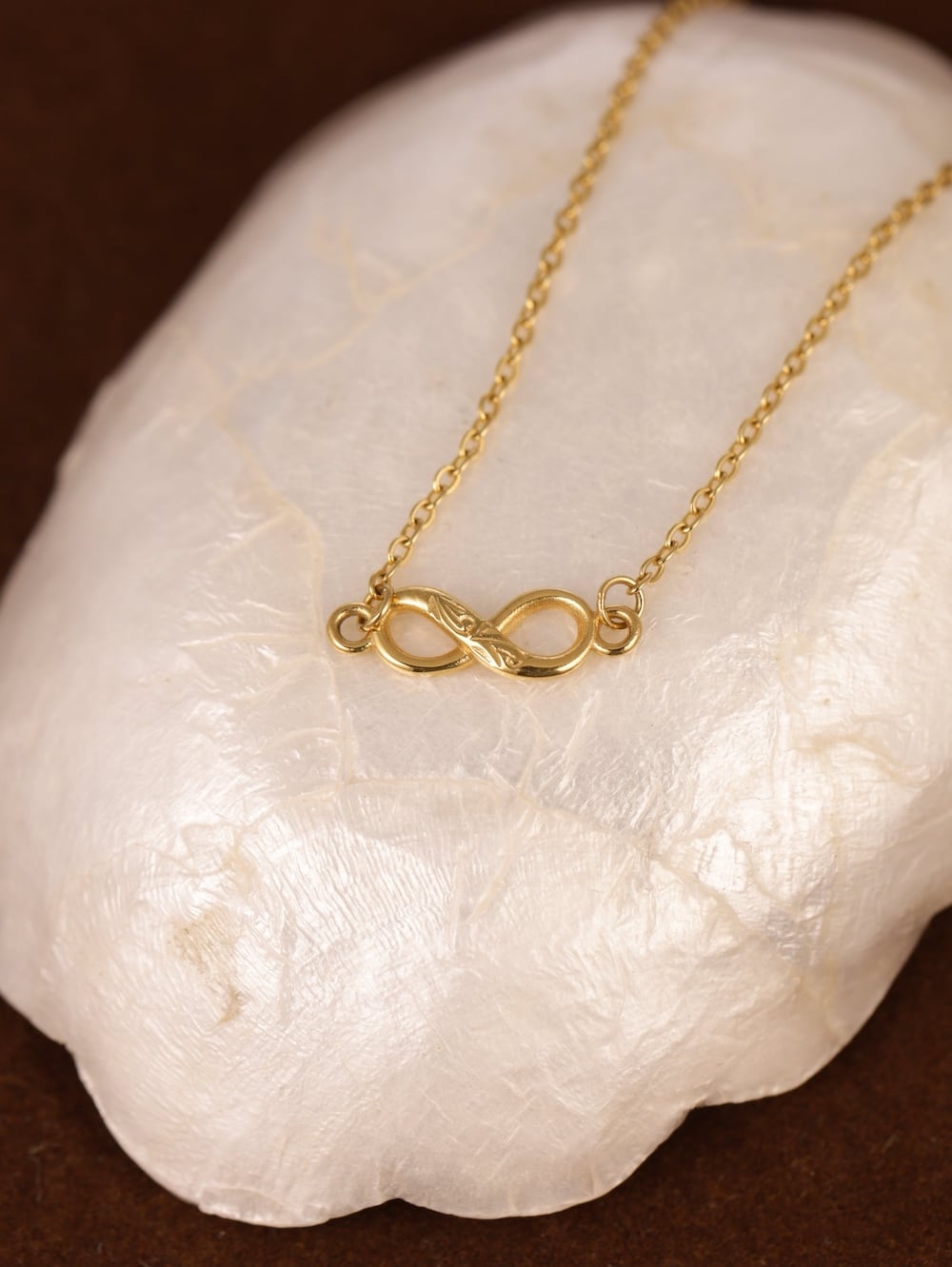 316L hawaiian infinity necklace  #n71