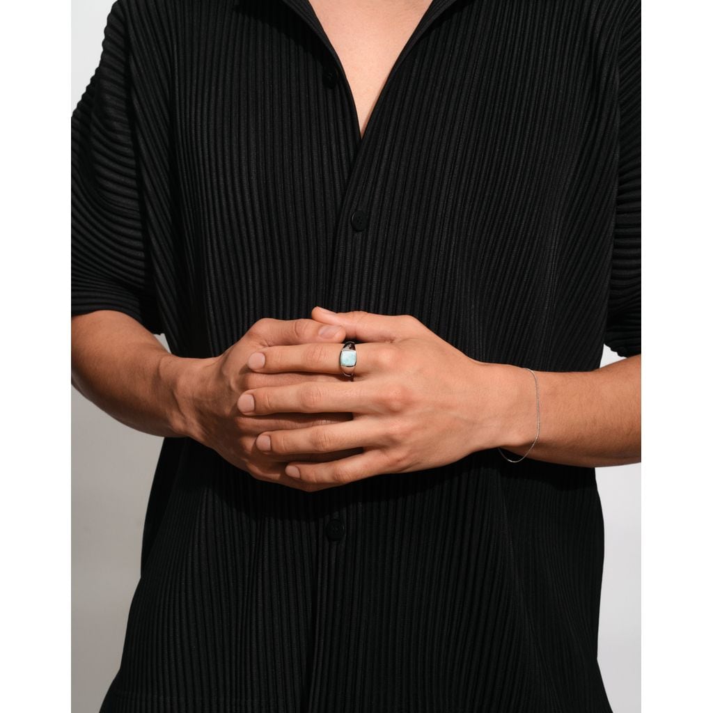 TOM WOOD Kay Ring Ice Blue | MAROON WEBSTORE