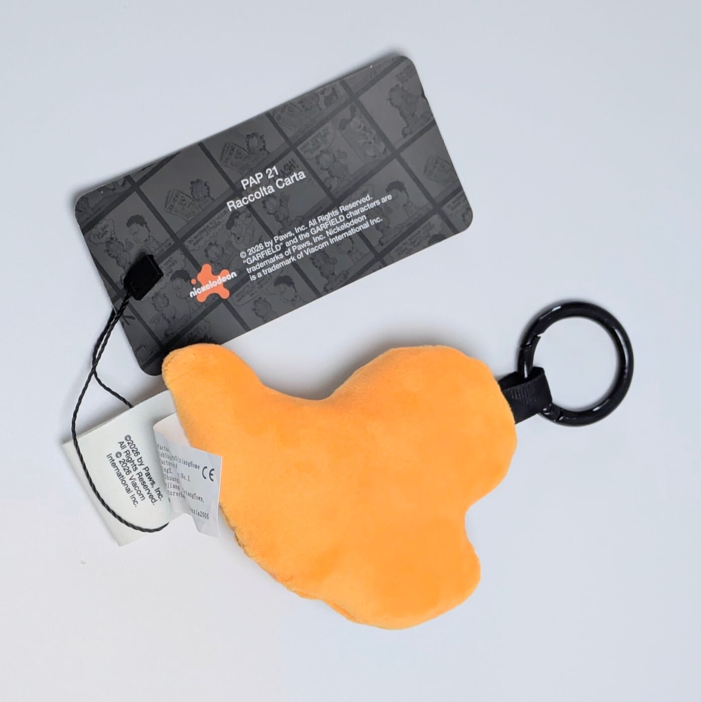 ♧【 Garfield ( ガーフィールド ) 】『 ガーフィールド&DONUTS 』Mini Plush KeyHolder / ミニぬいぐるみ キーホルダー / マスコット 〚アメリカン雑貨 アメトイ〛