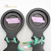 フラメンコ 小物 CASTANUELAS DEL SUR パリージョ カスタネット ブラック系 フィブラ ベテアダ ドブレ カーハ 楽器 ペア 両手 模様 ケース セット 黒 赤 茶 白 練習 ステージ イベント 艶 光沢 レッド系 ブラウン系 ホワイト系