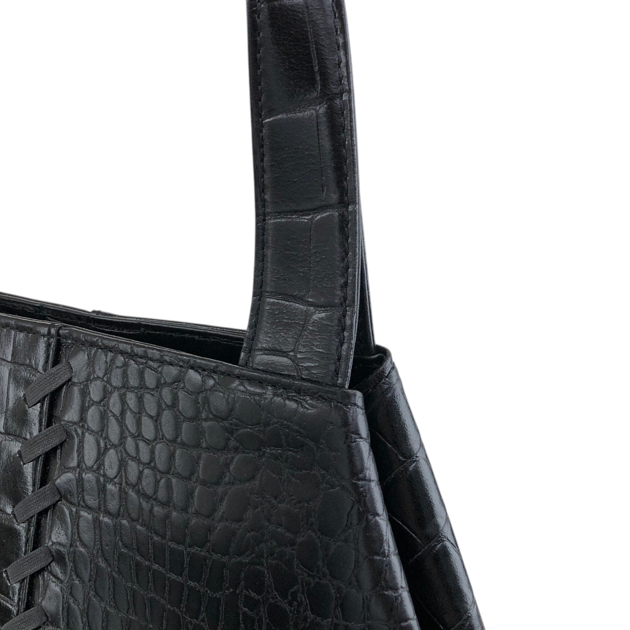 Yves Saint Laurent イヴ・サンローラン ハンドバッグ ブラック YSL