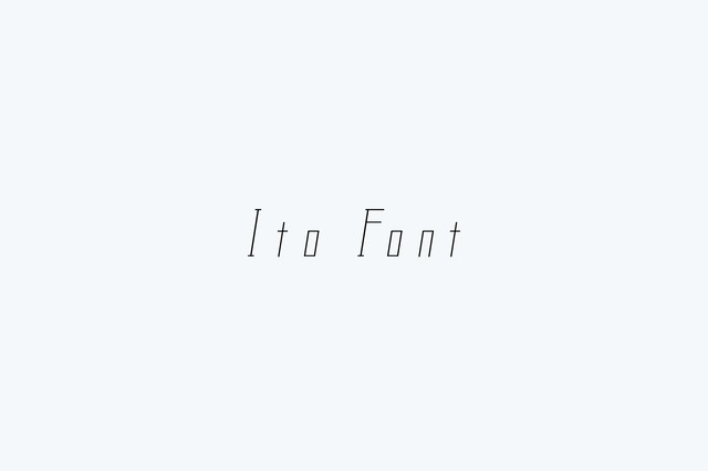 Ito Font