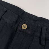 タグ付き 未使用品 80s 90s SEDUCTION de NICOLE セデクション ドゥ ニコル コットン パンツ ボトムス サイズ 50 /メンズ/ブラック系