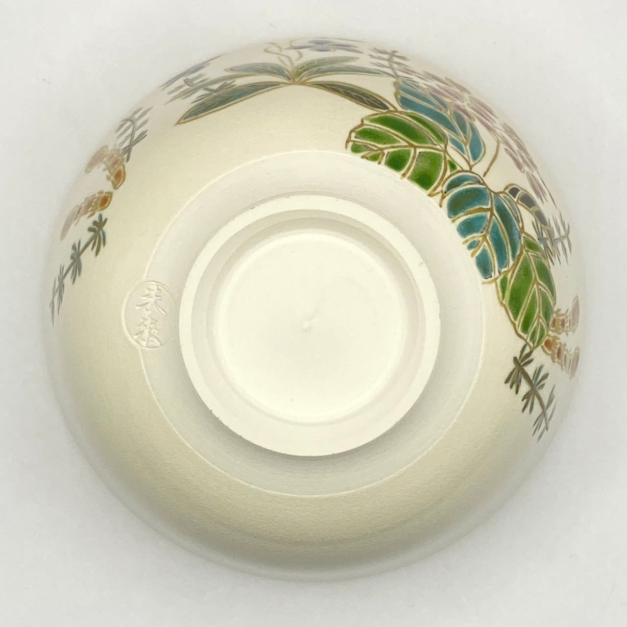 新品】茶碗 色絵 春野 福本未来 共箱入 | 茶道具 錦玉堂