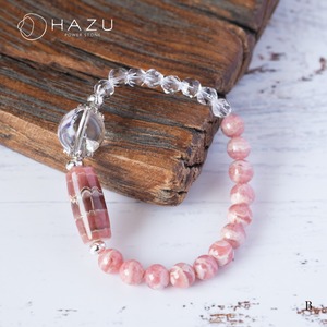 選べる・インカローズ天珠［インカローズ／水晶／アイリスクォーツ］