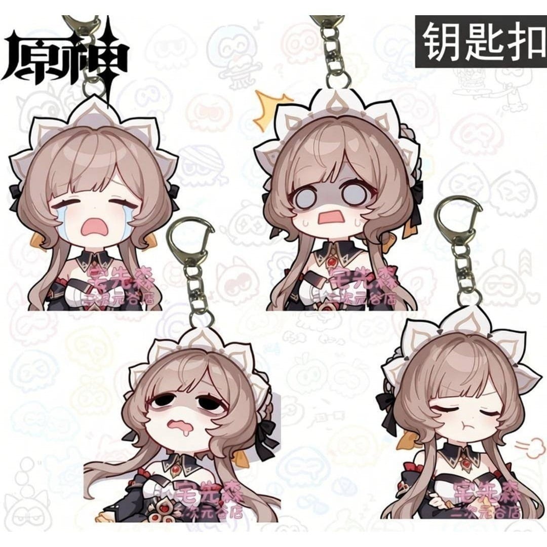 原神 傀儡 サンドローネ アクリルキーホルダー 4点セット | mihoyo、鳴
