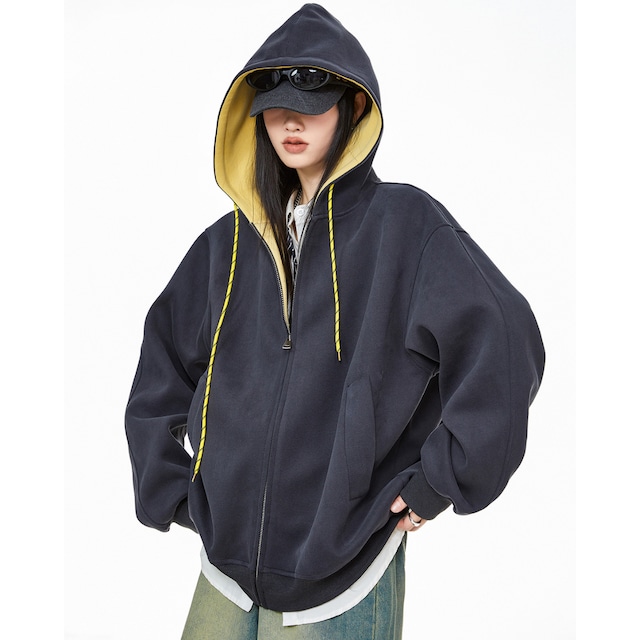 star dot hooded light jacket　スタードットフードライトジャケット　J1913