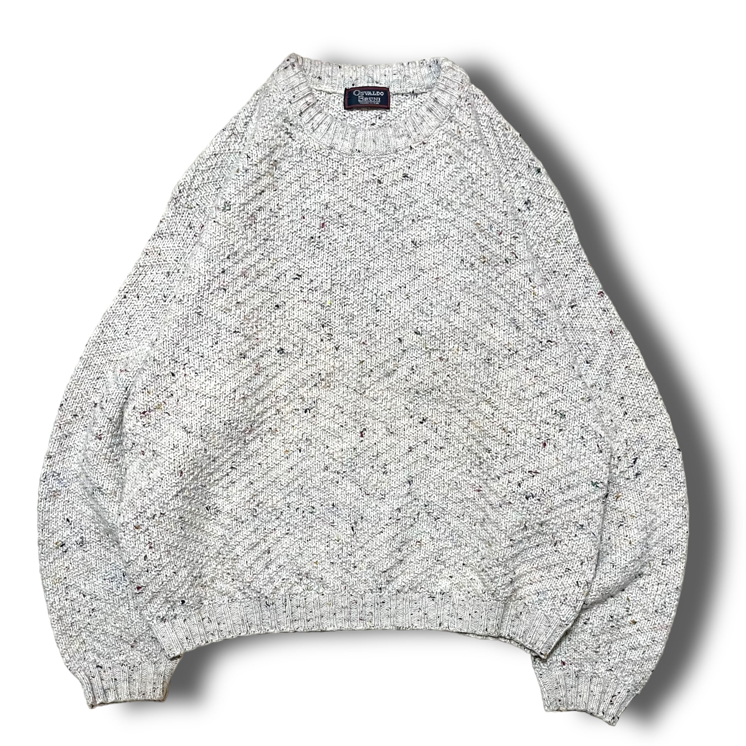 【Used】カラーネップミックスカラーニットセーター MADE IN ITALY