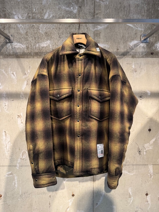 【26AW】Maison MIHARA YASUHIRO ミハラヤスヒロ / PUFFER CHECK SHIRTS