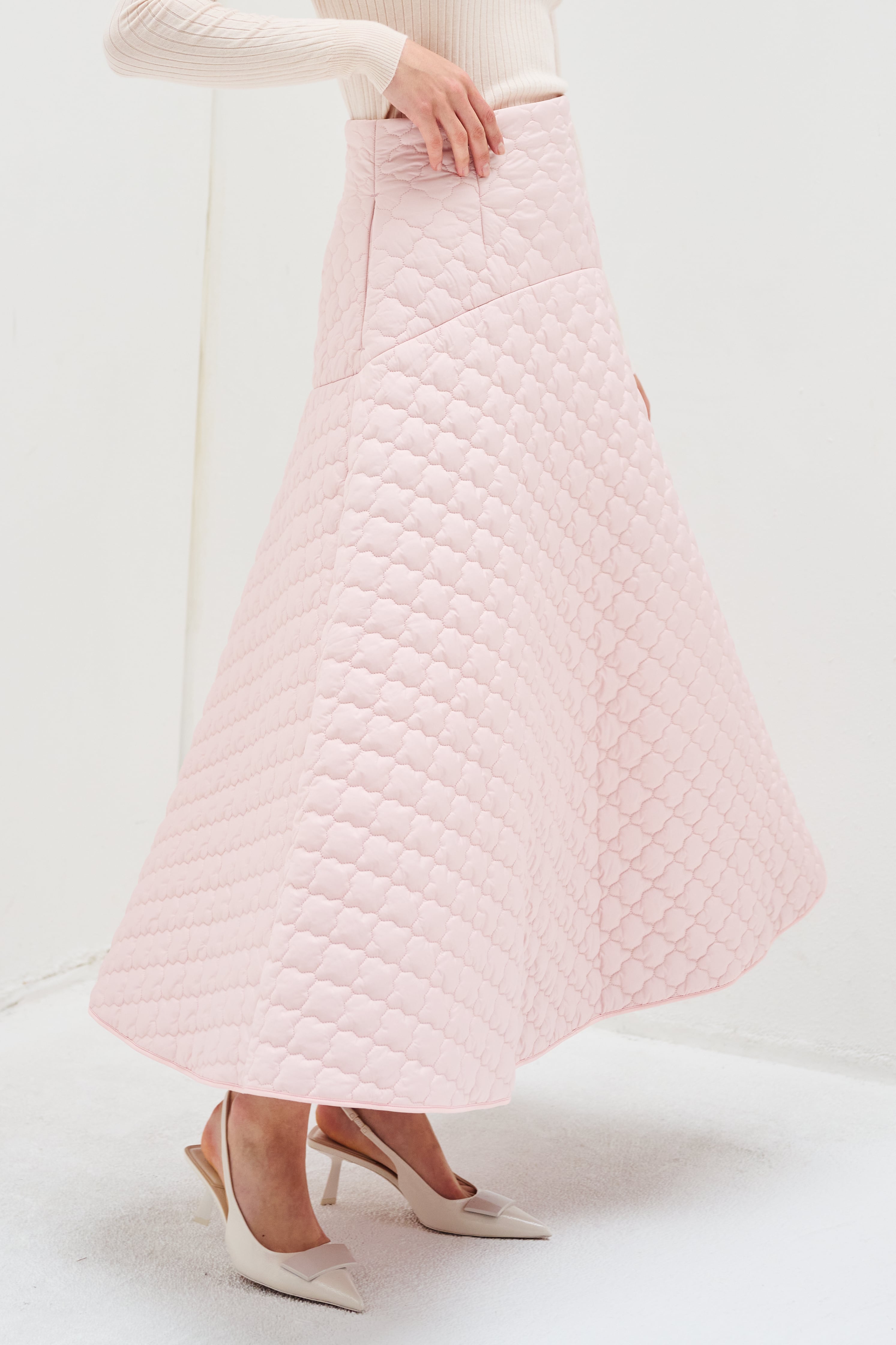 未使用★AMICA kids★ヴォヤージュスカート★VOYAGE SKIRT★ VOYAGE SKIRT BEIGE | AMICA・kids