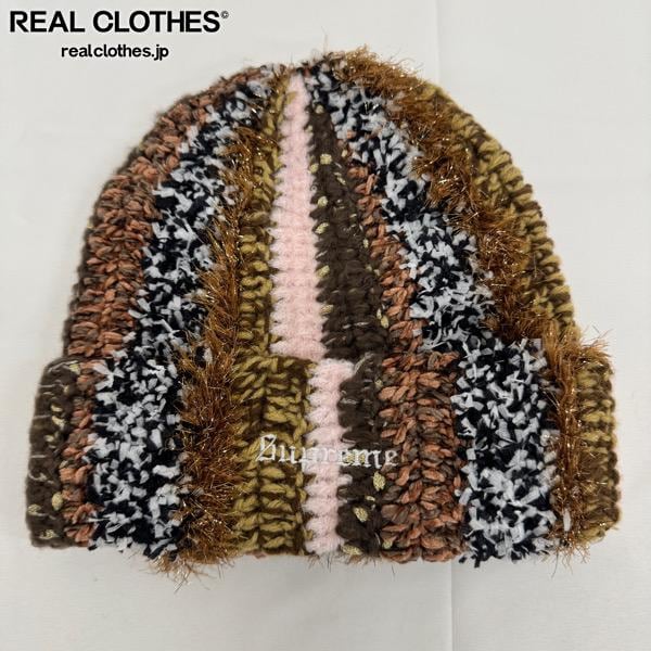Supreme/シュプリーム【25AW】Tinsel Stripe Beanie/ティンセル