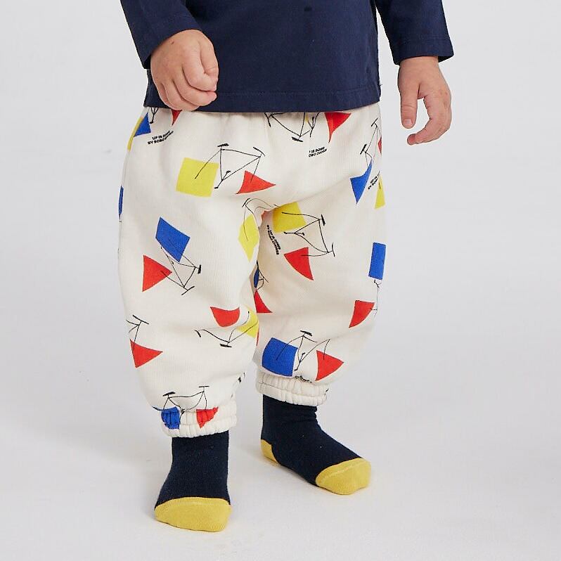 BOBO CHOSES / 23AW / Baby Crazy Bicy all over jogging pants / パンツ |  世界のちいさな洋服のお店　ピーカブーヤ powered by BASE