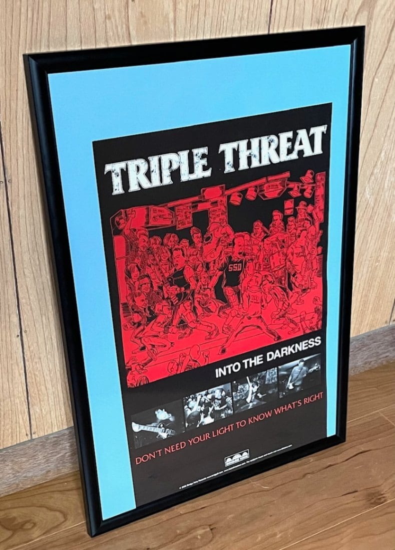 TRIPLE THREAT Poster トリプルスレット ポスター | PAY ID