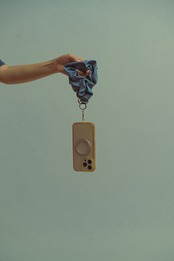 3way denim strap Light Blue