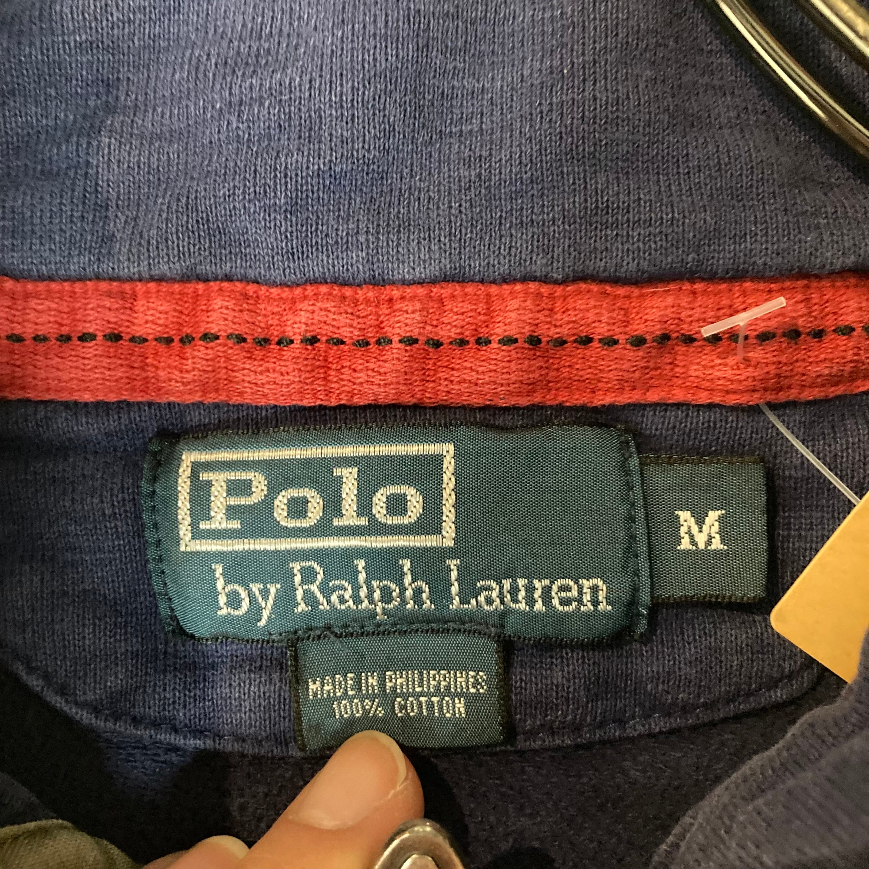 90s】POLO by RALPH LAUREN スウェット M コットン100% ブランドタグ 