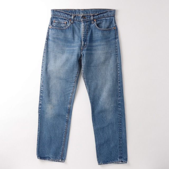 【極美品】66後期 Vintage Levi's 505 W34 実寸W32 オリジナル ヴィンテージ リーバイス デニム パンツ アメカジ USA製 80年代 赤タブ 42TALON