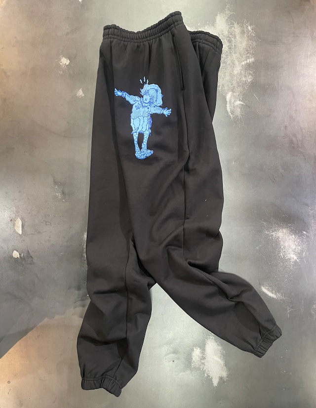 NOIDEA / SWEAT PANTS / ミクロン / BLACK