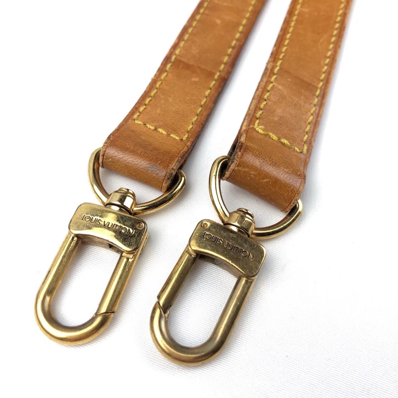 中古】ルイヴィトン LOUIS VUITTON ヌメ革 ショルダーストラップ