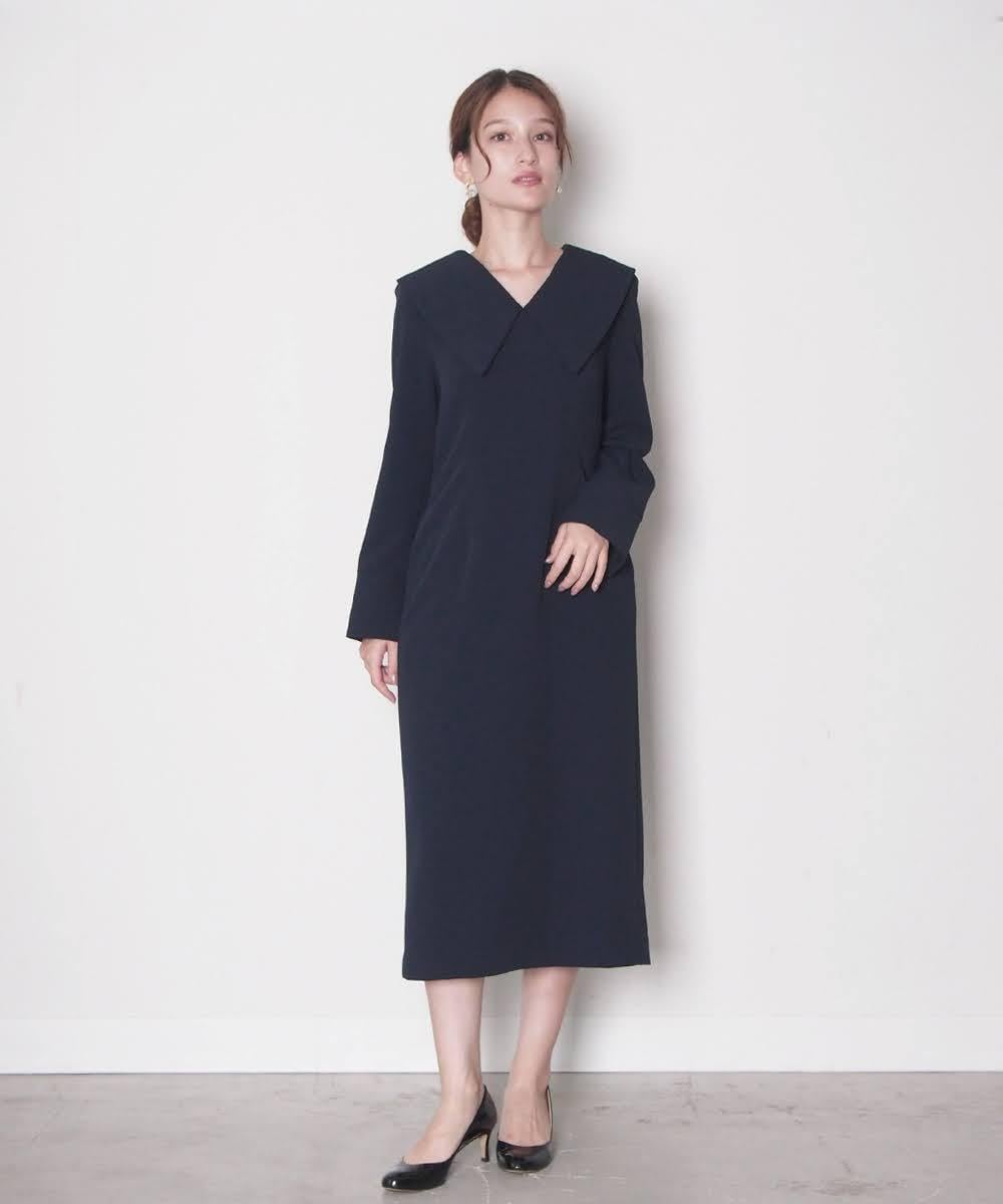 ワンピース Terico 3WAY 衿取り外しワンピース | troisiemechaco