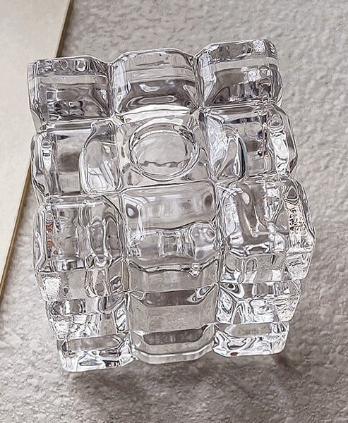  イッタラ ICE CUBE アイスキューブ キャンドルホルダー 81970a46f9c5cab0d23954ed9091d5