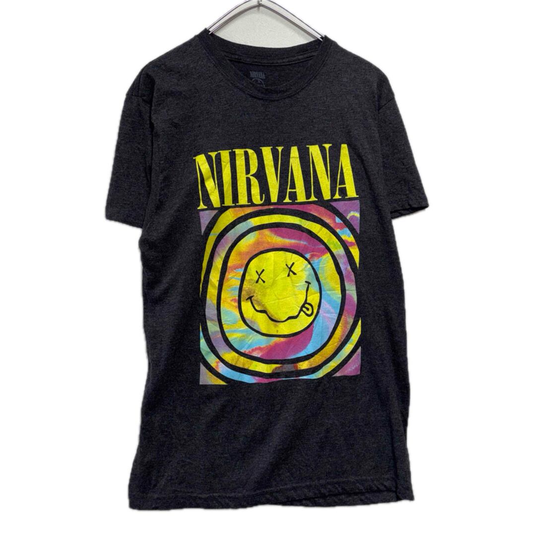 NIRVANA スマイルロゴTシャツ メンズS | vimfurugi