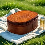 竹編み 収納ボックス  竹籠 自然素材バスケット  収納箱 小物入れ 茶道具 楕円形