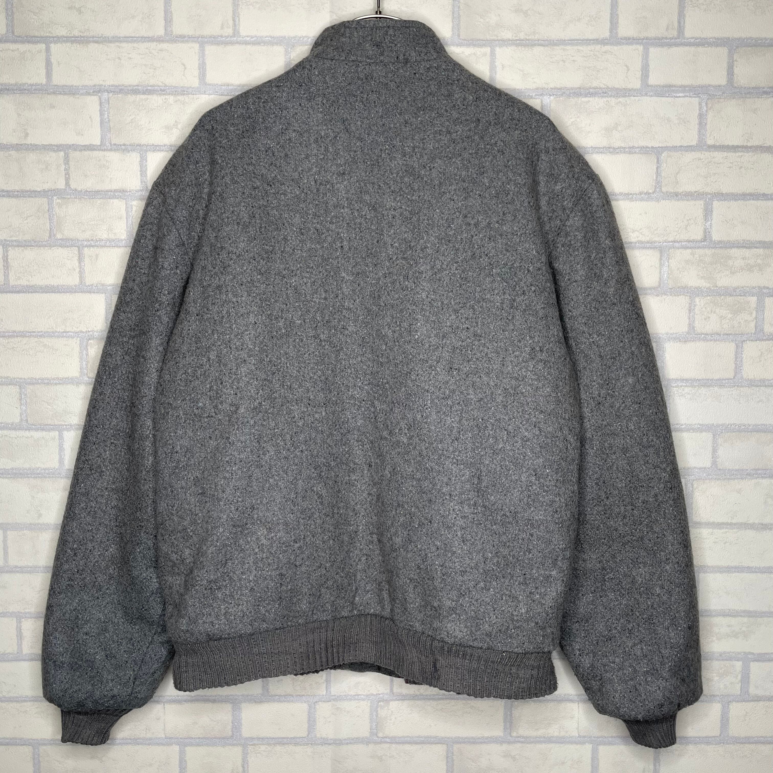 Lakeshine ウールジャケット XL グレー 裏地ボア Made in USA 状態良好 