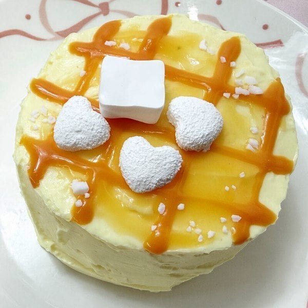 水感スクイーズ キャラメルパンケーキ 水系スクイーズ squishy