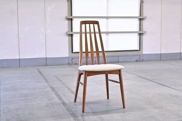 北欧デンマーク家具 チーク材 NielsKoefoed/ニールス・コフォード デザイン『エヴァ / EVA』ダイニングチェアa 北欧ビンテージ【中古家具/中古インテリア/USED家具ユーズド家具/リサイクル】