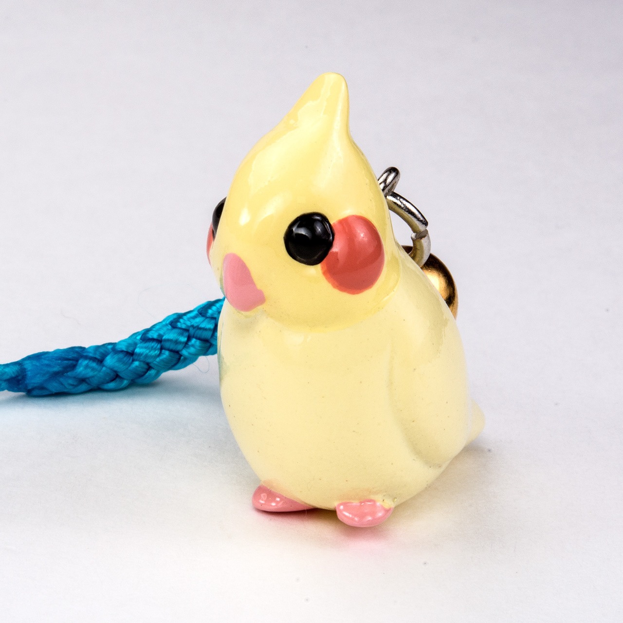 鳥シリーズ オカメインコ ストラップ BO-1001 ルチノー