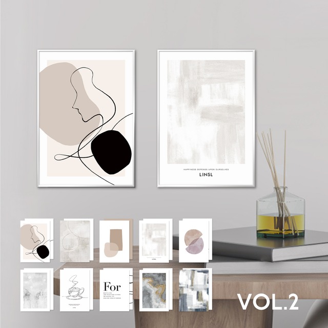 【お試し】A4 20種から選べる2枚組 Vol.2/アートポスター
