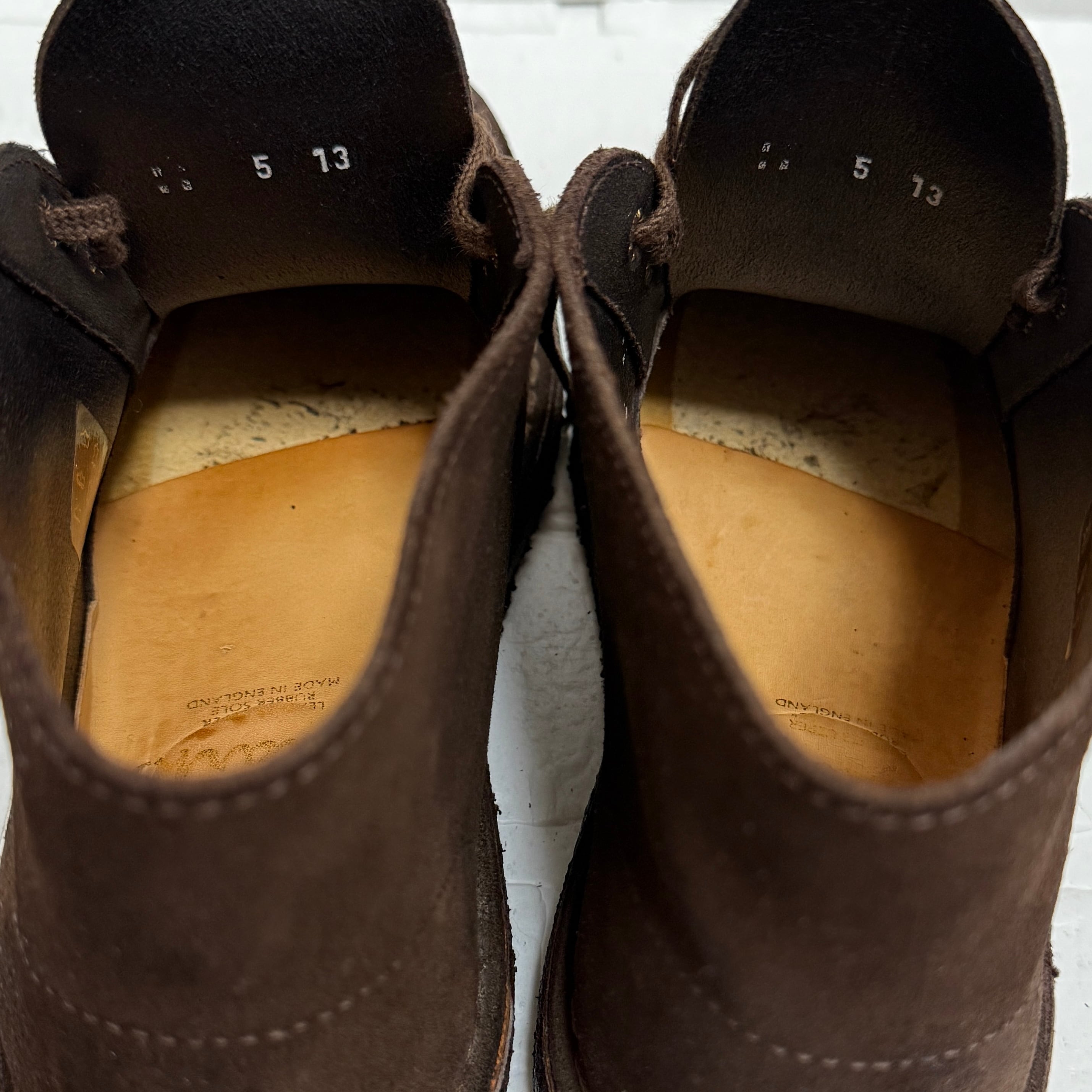 Clarks デザートブーツ イングランド製 (ブラウン、UK5、実寸 23.5cm