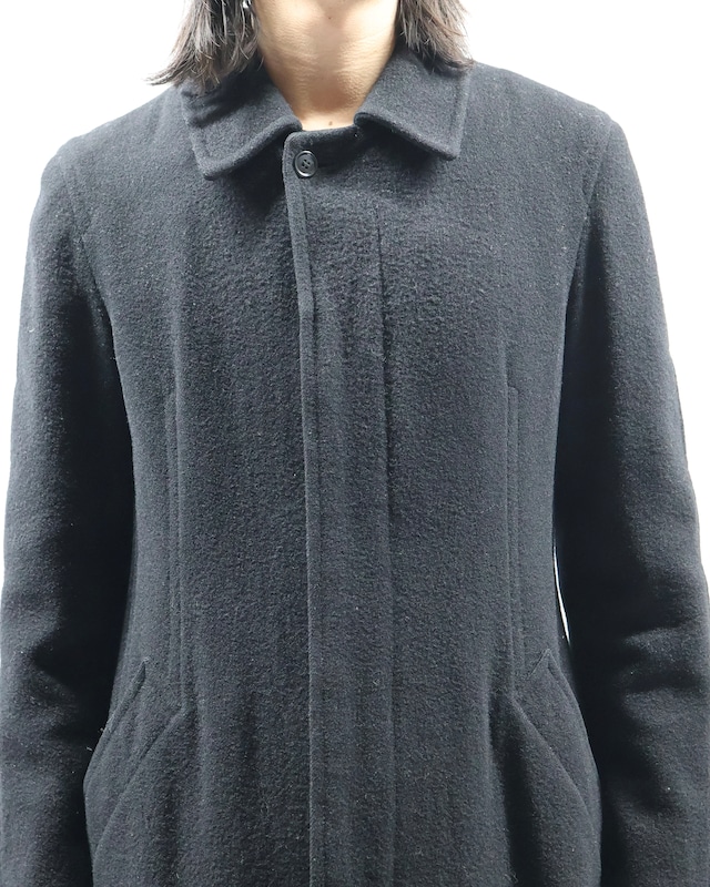 【COMME des GARÇONS】wool stand-collor coat