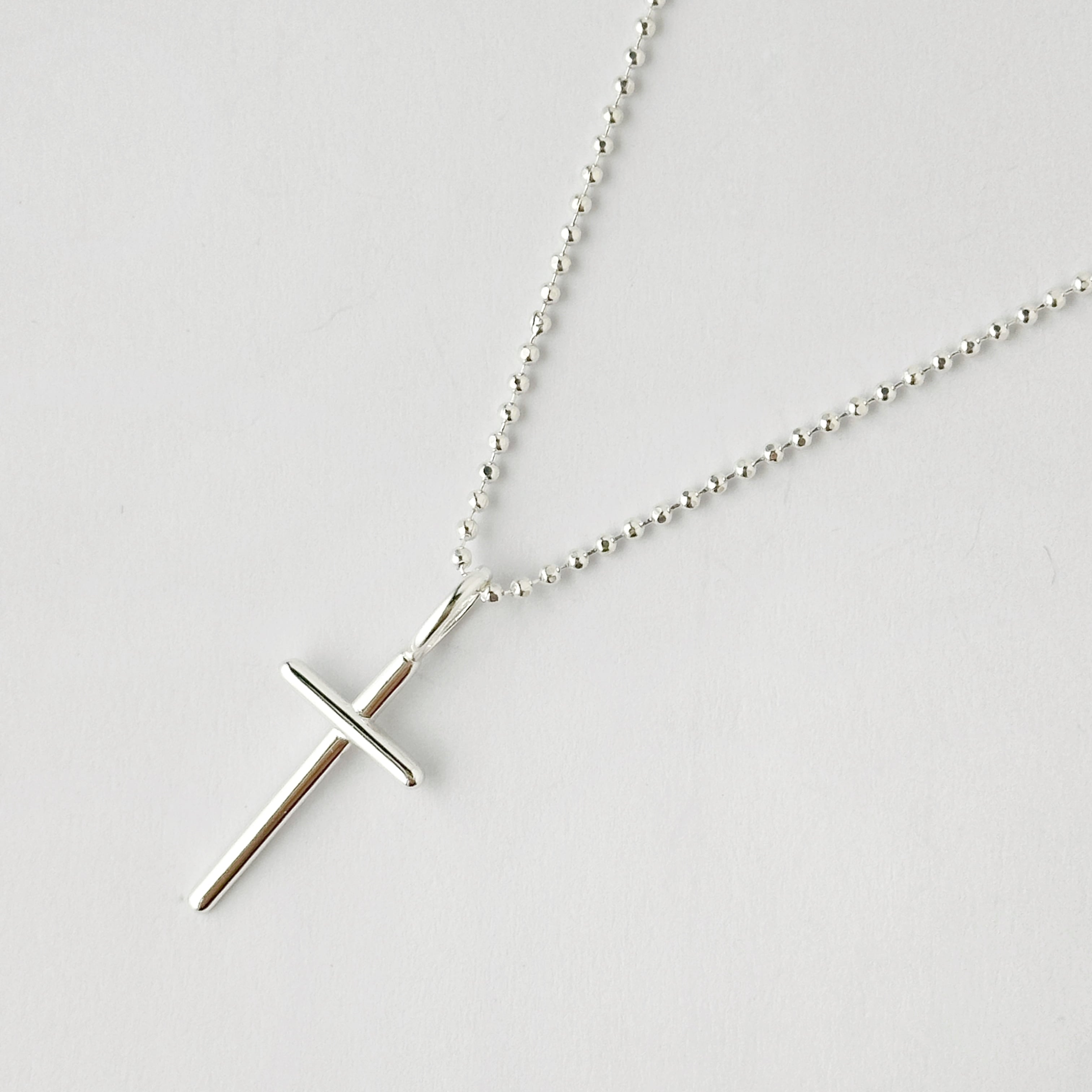 シンプル クロス ネックレス | 【公式通販】鎌倉のシルバージュエリー