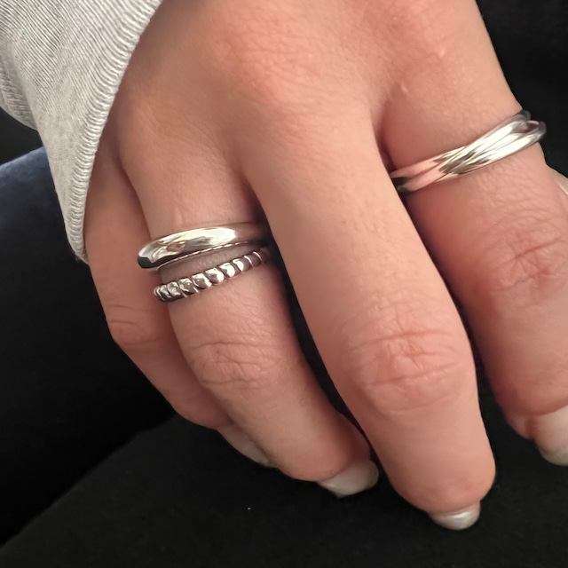 S925 Stack ring (R83)